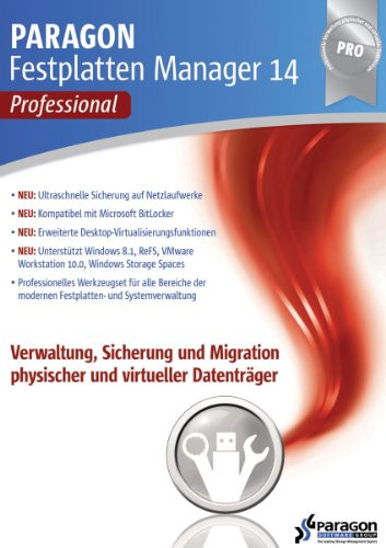 Paragon Festplatten Manager 14 Professional [Download]