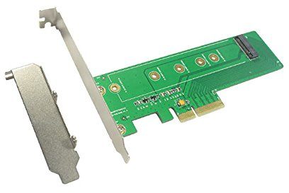 HD M.2 NGFF (M Key) SSD TO PCIE x4 Converter Card