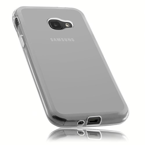 mumbi Hülle kompatibel mit Samsung Galaxy Xcover 4 / 4s Handy Case Handyhülle, transparent weiss