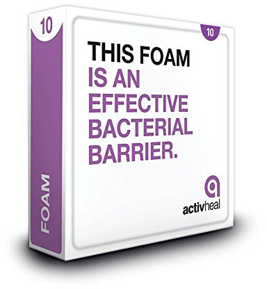 ActivHeal Foam Adhesive Dressing, 15 x 15 cm
