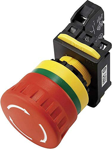 DECA A20B-V4E03R Not-Aus-Schalter mit Kontaktelement 240 V/AC 6 A 3 Öffner IP65 1 St.