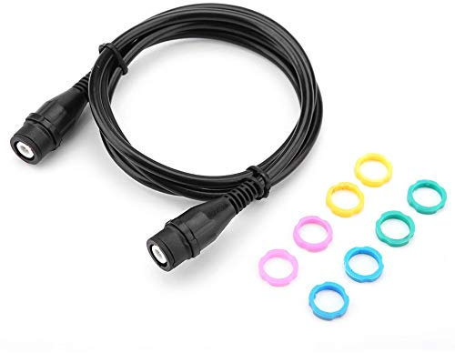 Yanmis Kabel, P1202 BNC-Stecker auf BNC-Stecker Oszilloskop-Koaxialkabel-Prüfkabel für elektronische Geräte zur Oszilloskopprüfung