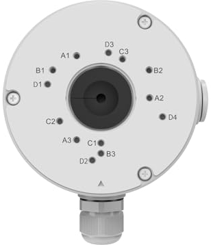 Reolink Anschlussdose B10, nur kompatibel Bullet IP Kameras, RLC-510A, RLC-810A, RLC-811A, RLC-1212A, RLC-510WA, RLC-810WA, RLC-811WA, CX410W, Reolink Duo Serie