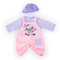 Bayer Design 84683AA Puppenkleidung, Puppenoutfit 40-46 cm, mehrteilige Puppenanziehsachen, Puppenzubehör