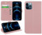 DN-Technology for iPhone 12 Pro Max Case Flip Leather Wallet Book Stand Folio Card Holder Phone Cover iPhone 12 Pro Max 6.7'' (ROSE GOLD)