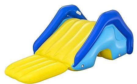 H2O GO Bestway Riesige aufblasbare Outdoor-Schwimmbad-Wasserrutsche für
