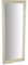 Spiegel für die Wand und zum Aufhängen vertikal/horizontal L35 x PR2 x H82 cm Finish weiß antik