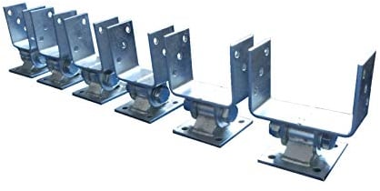 U Pfostenträger 70 mm feuerverzinkt beweglich aufdübelbar 19