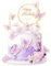 Tortenaufsätze Schmetterling und „Happy Birthday“ aus goldfarbenem Metall, Dekorationen für Geburtstagkuchen, Party-Dekorationen, Violett/Gold, 11 Stück