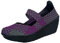 Icegrey Sandali con Zeppa Estivi Donna Sandali Intrecciati Scarpe Chiuse Mary Jane Viola 35 EU