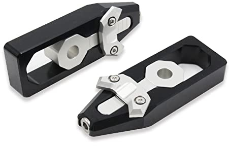 Motorcycle Chain Adjusting Tool CNC Billte Swingarm Tensioner Axle Chain Adjusters for Honda Grom's 2014-2021 | For Honda Grom's 2014-2021