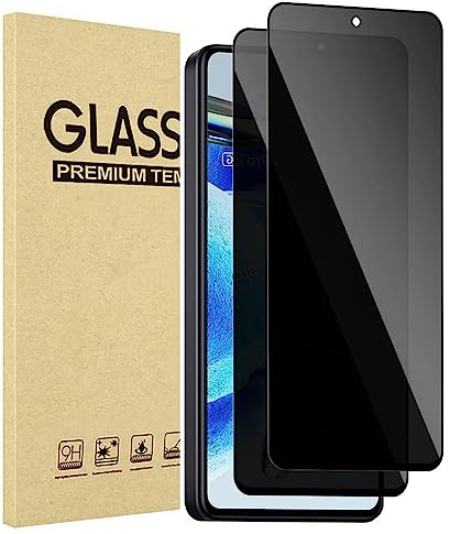 JMDZDL Protector de Pantalla Privacidad para Xiaomi Redmi Note 12 Pro/Poco X5 Pro 5G, [2 Piezas] Anti Espía de Cristal Vidrio Templado para Redmi Note 12 Pro/Poco X5 Pro 6.67 Película Protectora