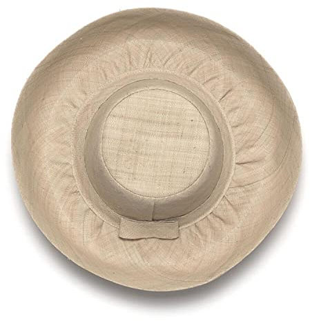 Miro Boho Chic - Sombrero Ibiza Medio. Practica y Chic Pamela de ala Media realizado en Rafia de Madagascar. Pamelas para Bodas y Tocados. Sombrero Playa Mujer Paja. Madrina Boda. (Natural)