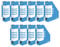OFFICER PRODUCTS DONAU Stehsammler Stehordner Archive Box Pappe A4/ 10er Pack/ 10 Stück/Karton - Blau/bis zu 1000 Blatt Für Büro, Schule und Zuhause zur Aufbewahrung von Dokumenten