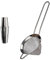 Beaumont DF225 Edelstahl Mezclar Tin auf Tin Boston Cocktail Shaker & IBILI COLADOR Malla CONICO INOX Prisma Ø 7 cm, Stainless Steel, Silber