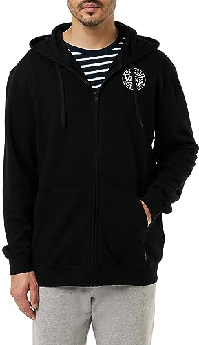 Vans Original Zip Sweat à Capuche, Black, M Homme
