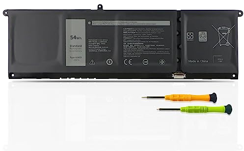 54Wh V6W33 TN70C G91J0 Batterie pour Dell Latitude 3320 3420 3520 Inspiron 14 Plus 7420 3510 3511 3515 3520 3525 3535 5310 5410 5415 5418 5510 5515 5518 5410 7415 7420 7425 7430 7435 7620 2-in-1