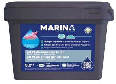 Marina pH Plus Galets pré-dosés pour 10 m³ 3,2 kg