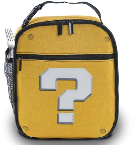 TIANXIADIYI Cartoon-Lunchbox, Blindbox, Lunchbox, niedlich, stilvoll, 25,4 cm, Oxford-Tuchbehälter für Teenager, Damen, Herren, Damen, für Schule, Reisen, Camping