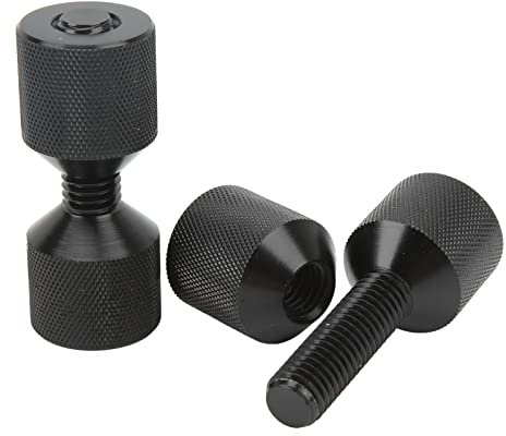 Set di 2 Perni a Due Fori, Perno di Allineamento della Connessione per Allineatori di Flange per Tubi a 2 Fori in Alluminio, Prodotto Professionale, Adatto per Parti