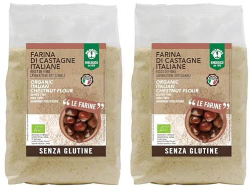 Probios Farina di Castagne Bio - Senza Glutine - Confezione da 750 g