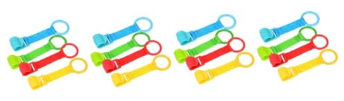 Abaodam 16 STK Laufgitter-handzugring Zugring Für Babybett Kleinkind Voll Fürs Hängend -Pull-up-Ringe Ziehen, Um Spielzeug Zu Stehen Aufblasbarer Stuhl Für Babys Getriebe Stoff