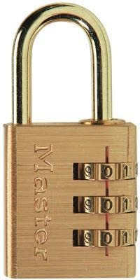 Cadenas MasterLock 30mm, Corps Laiton, O25mm