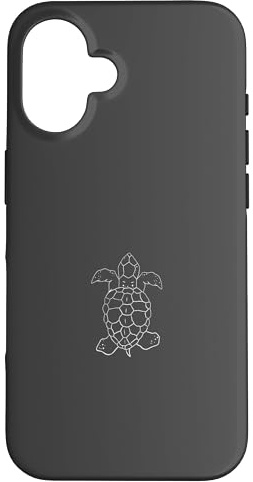 Minimalistische Schildkröte Meerestier Ocean Turtle Lover Hülle für iPhone 16