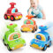 MOONTOY Baby Auto Spielzeug ab 1 2 3 Jahr Kinder, Baby Spielzeug 1 Jahr, 4 Stück Press and Go Dinosaurier Niedlich Auto Baby Spielzeugautos Lernspielzeug Geschenk 10 12 Monate 1 Jahr Junge MäDchen