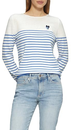 s.Oliver Strickpullover mit Herz-Stickerei