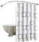 Serenitison Barre de Douche en Acier Inoxydable en L,Tringle Douche Angle,Résistante à la Rouille et à la Corrosion,Barre Rideau Douche,Tringle à Rideau de Douche pour Baignoire de Salle de Bain