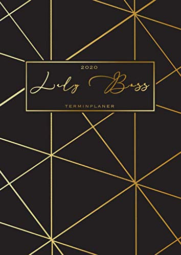Lady Boss: Terminplaner 2020: Din A4 - 2 Seiten pro Woche | Planer Januar bis Dezember 2020 | Wochenplaner passend zum Mitnehmen | Kalender inkl. ... Budget Planer, Kontaktliste, Geburtstagsliste