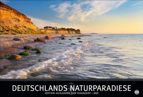 Deutschlands Naturparadiese Kalender 2025: Großer Foto-Wandkalender XL. Landschaften-Kalender 2025 mit atemberaubenden Fotos. 58 x 39 cm Querformat. (Edition Alexander von Humboldt Kalender Heye)