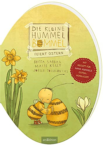 Die kleine Hummel Bommel feiert Ostern: Kinderbuch ab 3 Jahren, mit der Botschaft „Teilen macht glücklich!
