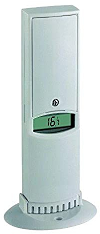 TFA Dostmann Thermo-Hygro-Sender, 30.3144.IT, Ersatzsender für TFA Geräte 30.3013 | 35.1036 | 35.1045 | 35.1070 | 35.1078, weiß
