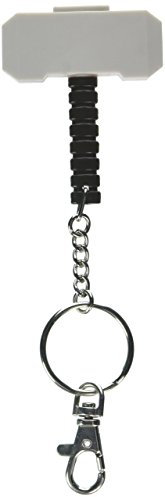 NJ Croce US NJ Croce USKEYNJC004 Abysse Marvel Bendable Thor's Hammer Keychain (6 cm)