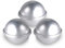 Seifenform Bath Bomb Molds,Wady Metall-Formen für Badekugeln zum Selbermachen DIY Bad Bombe Form mit 3 Größen, 6 Halbkreise insgesamt 3 Kugeln