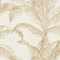 Rasch Pandore Feuilles de Palmier Papier Peint Blanc/Or 406818
