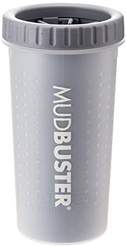 Dexas MudBuster Hundepfotenreiniger, tragbar, groß, Hellgrau, Large