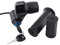Electric Bike Throttle Grip, Half Twist Throttle, 12V-99V Electric Scooter Half Twist Throttle Handlebar Grips with LED Display and Power Key Locker for Electric Bike, Scooter, Tricycle