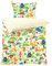Lavea Kinderbettwäsche Set - Luis 100 x 135cm + 40 x 60cm. Design: Jungle - Farbe: Gelb 100% Baumwolle. Hochwertig mit Reißverschluss.