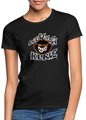 Spreadshirt Die Wilden Kerle Logo Wild Frauen T-Shirt, S, Schwarz