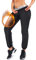 Bingrong Damen Sauna Jogginghose Sporthose Hohe Taille Trainingshose Lang Schwitzhose zum Abnehmen Damen Schnelltrocknend Sweathose Sweatpants Bauchkontrolle Fitness Body Shaper (Schwarz, Medium)
