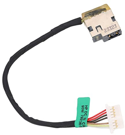 Annadue Puerto de Conector de Carga de Cable de Toma de Corriente CC de Repuesto para 240 246 250 255 G4 G5 799736‑F57 813945‑001