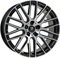 MB Design Felge KV4 7.5Jx18 ET45 5x108 Glanzschwarz poliert kompatibel mit Volvo C30 C70 S40 V50 S60 S80 V40 V60 V70 V90 XC40 XC60 XC70