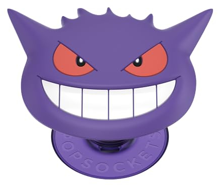 PopSockets : Pop Grip Expanding Kickstand, PopSockets for Phone, Pokemon - PopOut Gengar Face