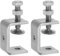 sourcing map 2Pcs Stainless Steel C Clamps Mini 45mm Wide Jaw Opening Small Metal U Clamp for Woodworking Welding Building Household Mounting