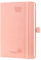 POPRUN Taschenkalender 2025 Klein (Aug.2024-Dez.2025) Softcover mit PU-Leder, ca. A6 (16 x 10,5 cm), Kalender 2025 Klein - Terminplaner 1 Woche 2 Seite mit Stiftschlaufe - Rosa