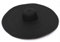 GEMVIE Pamelas Chapeaux de paille pour femme Grande mode Anti-UV Pliable Chapeau de soleil pour vacances plage, Noir , 56-58
