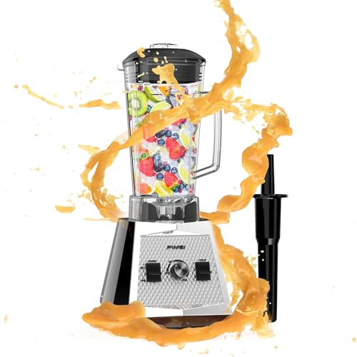 FIMEI Blender Smoothie Makers 1500W, Professional Blender Mixer for Ice, Smoothie Blender for Juices/Ice Crush, with 2L BPA-Free Jug, High Speed Jug Blender